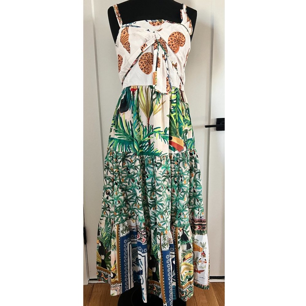Tropical tiered dress - Farm rio